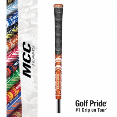 Golf Pride TEAMS (STANDARD) Multicompound Dark orange / White