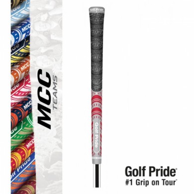 Golf Pride TEAMS (STANDARD) Multicompound Grey/Red