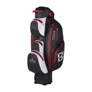 Bennington Cart Bag Sport QO 14 Waterproof Black / White / Red