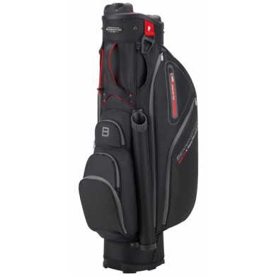 Bennington Cart Bag  QO 9 Water Resistant Black / Red (Oversize + 2INCH)