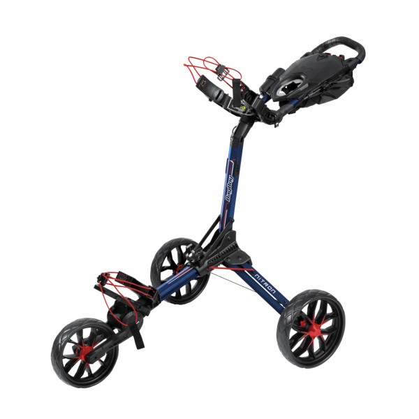 Bag Boy Nitron Ruční tříkolový golfový vozík Navy/Red