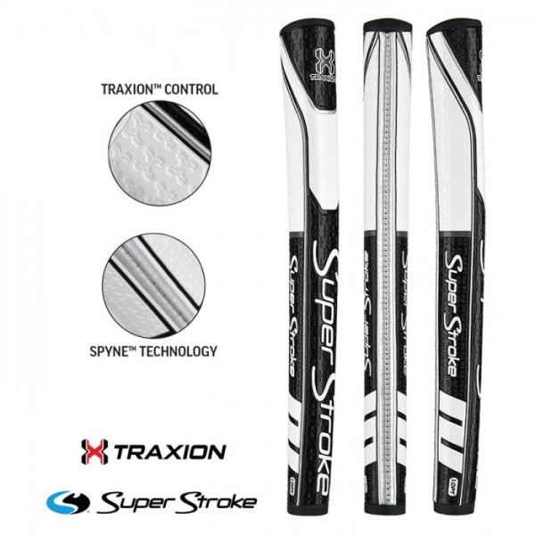 Super Stroke TRAXION PT - 1.0 - Černá/Bílá