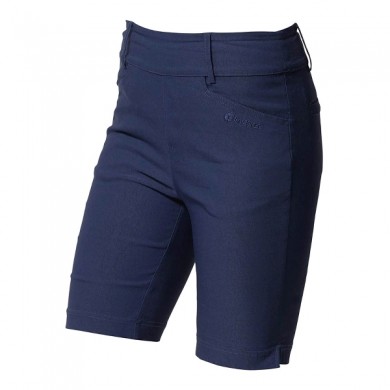 BACKTEE Ladies Super Stretch Shorts, Navy