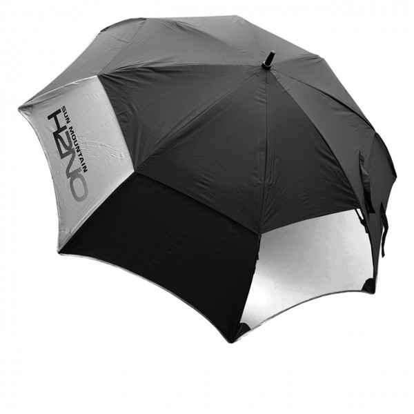 Sun Mountain deštník UV - PROOF VISION, - částečně průhledný deštník BLACK