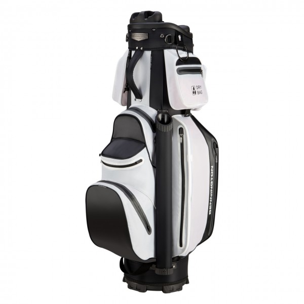 Bennington Cart Bag SELECT 360° - Waterproof, White / Black