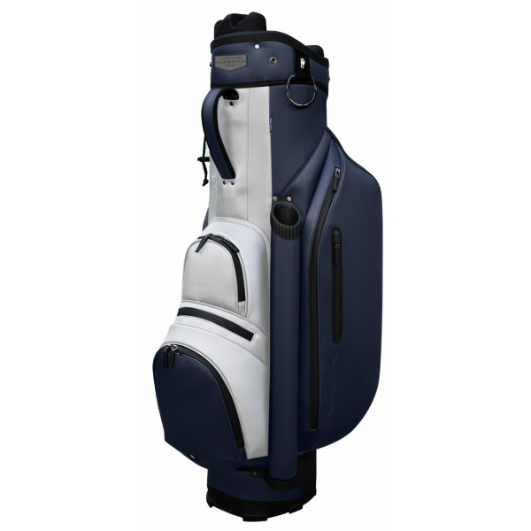Bennington Cart Bag LIMITED QO9 - Water Resistant, Navy / White