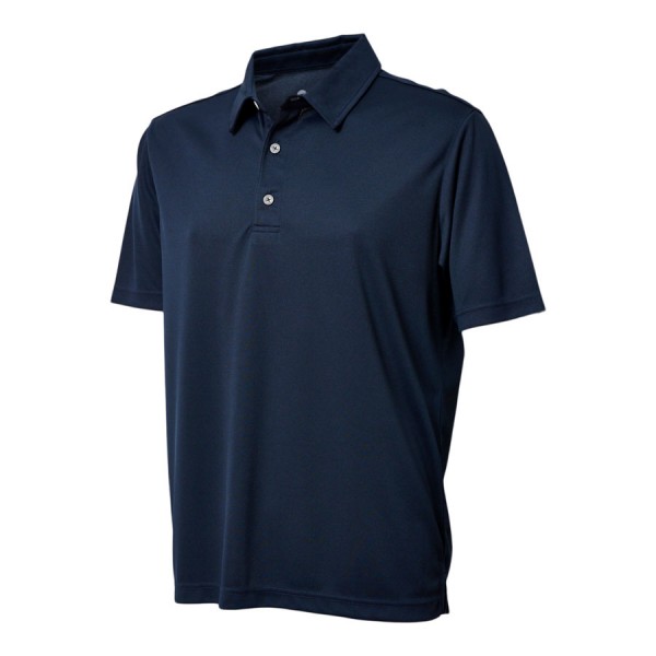 BACKTEE Mens Performance Polo, Navy