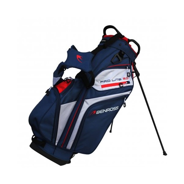 Benross Golf Cart Bag 22 2.0 Navy/Whi/Red 