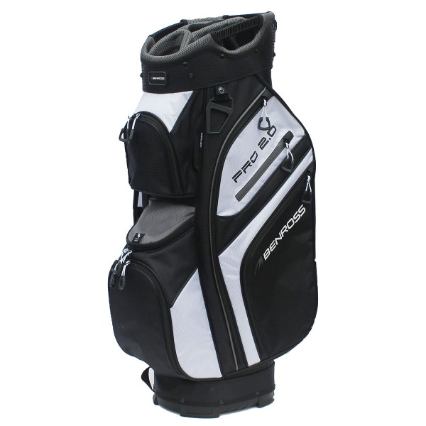 Benross Golf Cart Bag 2.0 Black/White/Grey 