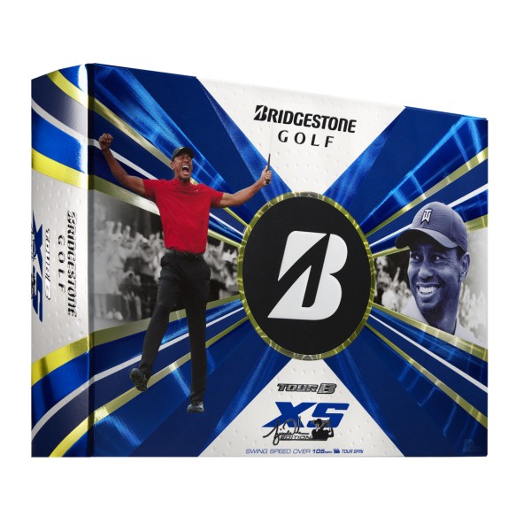 Bridgestone Golf Golfové Míčky TOUR B XS Limited Edition 12ks, Bílé