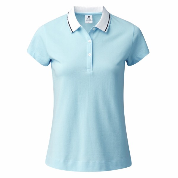 Daily Sports Dámské golfové polo tričko Candy Cap s krátkým rukávem, Světle Modré