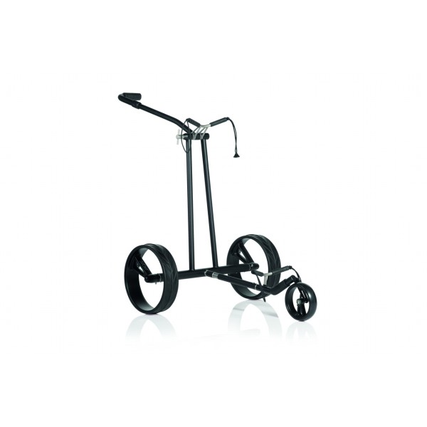 JuCad Phantom 2.0 Titanový elektrický golfový vozík v matné černé barvě