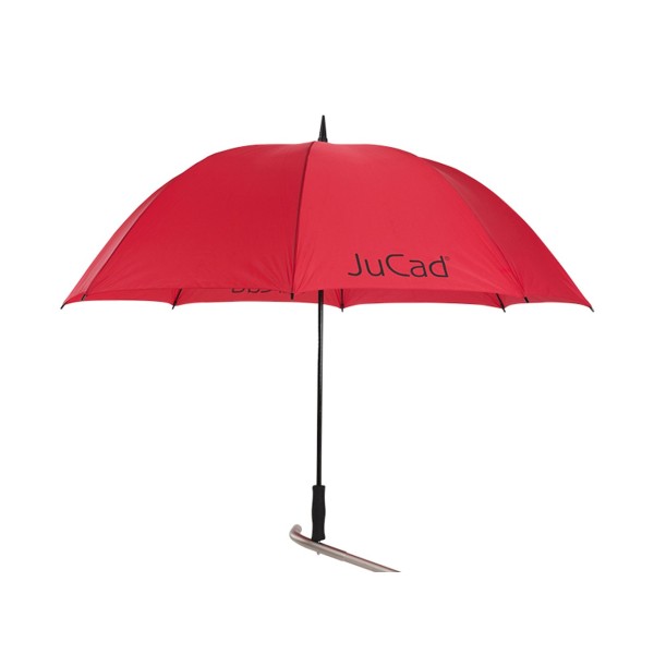 JuCad Golfový deštník s kolíkem, červený