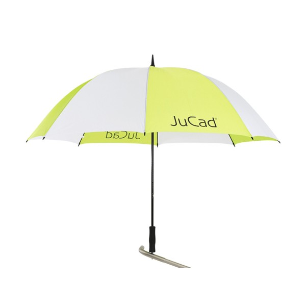 JuCad Golfový deštník s kolíkem, bílo/zelený