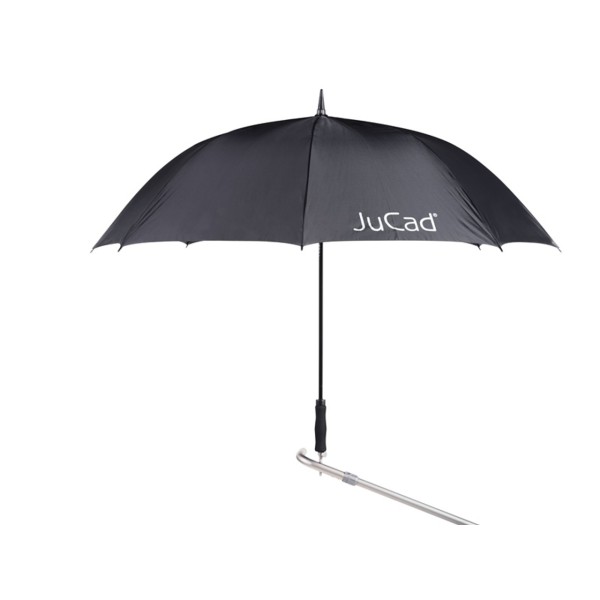 JuCad Automatický golfový deštník s kolíkem, černý