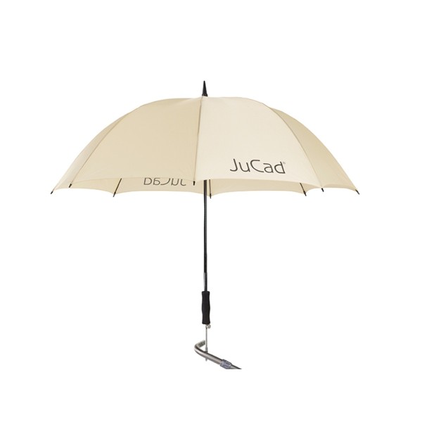 JuCad Teleskopický golfový deštník s kolíkem, béžový
