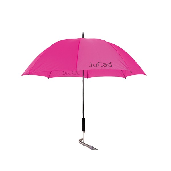 JuCad Teleskopický golfový deštník automatický s kolíkem, růžový