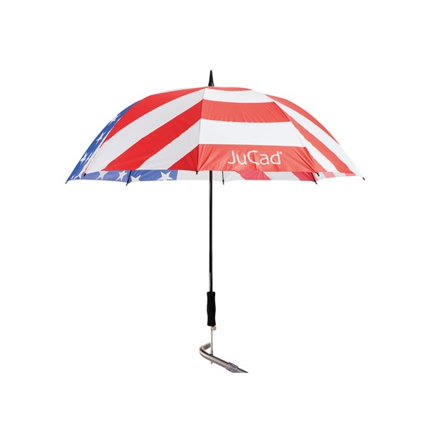 JuCad Teleskopický golfový deštník s kolíkem, stars&stripes
