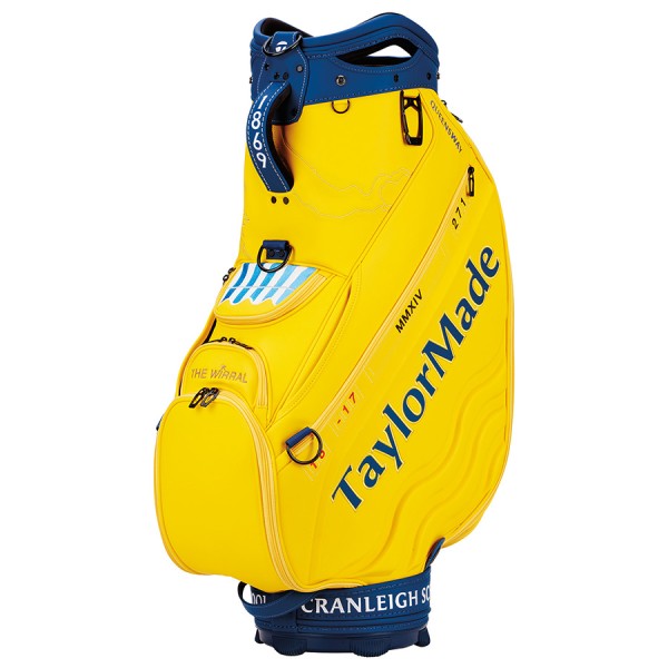 TaylorMade British Open 2023 Limited Edition Golfový Staff Bag, Žlutý