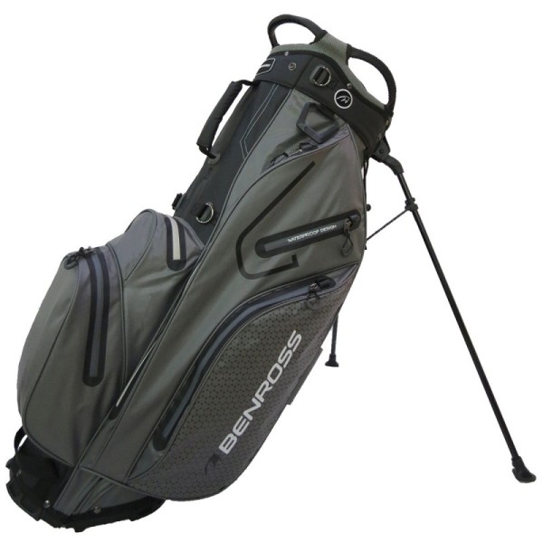 Benross Golf PRO-TEC 2.0 Nepromokavý Stand Bag, Grey/Black 