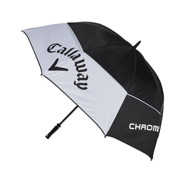 Callaway Tour Authentic Golfový Deštník, Černý/Bílý