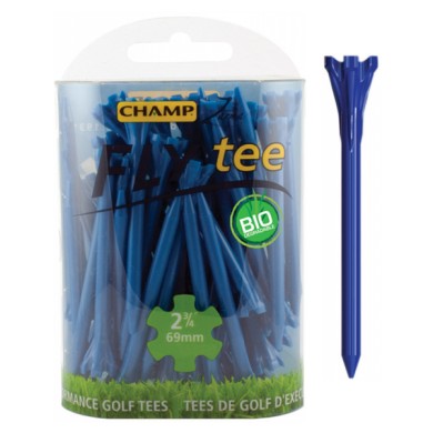 CHAMP FLY TEES  - Blue 2 3/4 69mm 