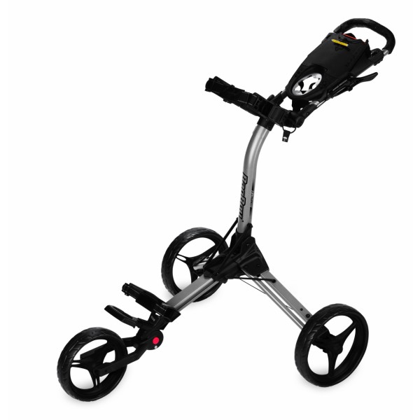 Ruční tříkolový golfový vozík Bag Boy COMPACT C 3  Silver/Black