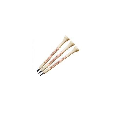 Bambusová tužka ve tvaru tee s možností potisku