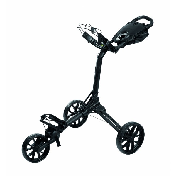 Bag Boy Nitron Ruční tříkolový golfový vozík Black/Black
