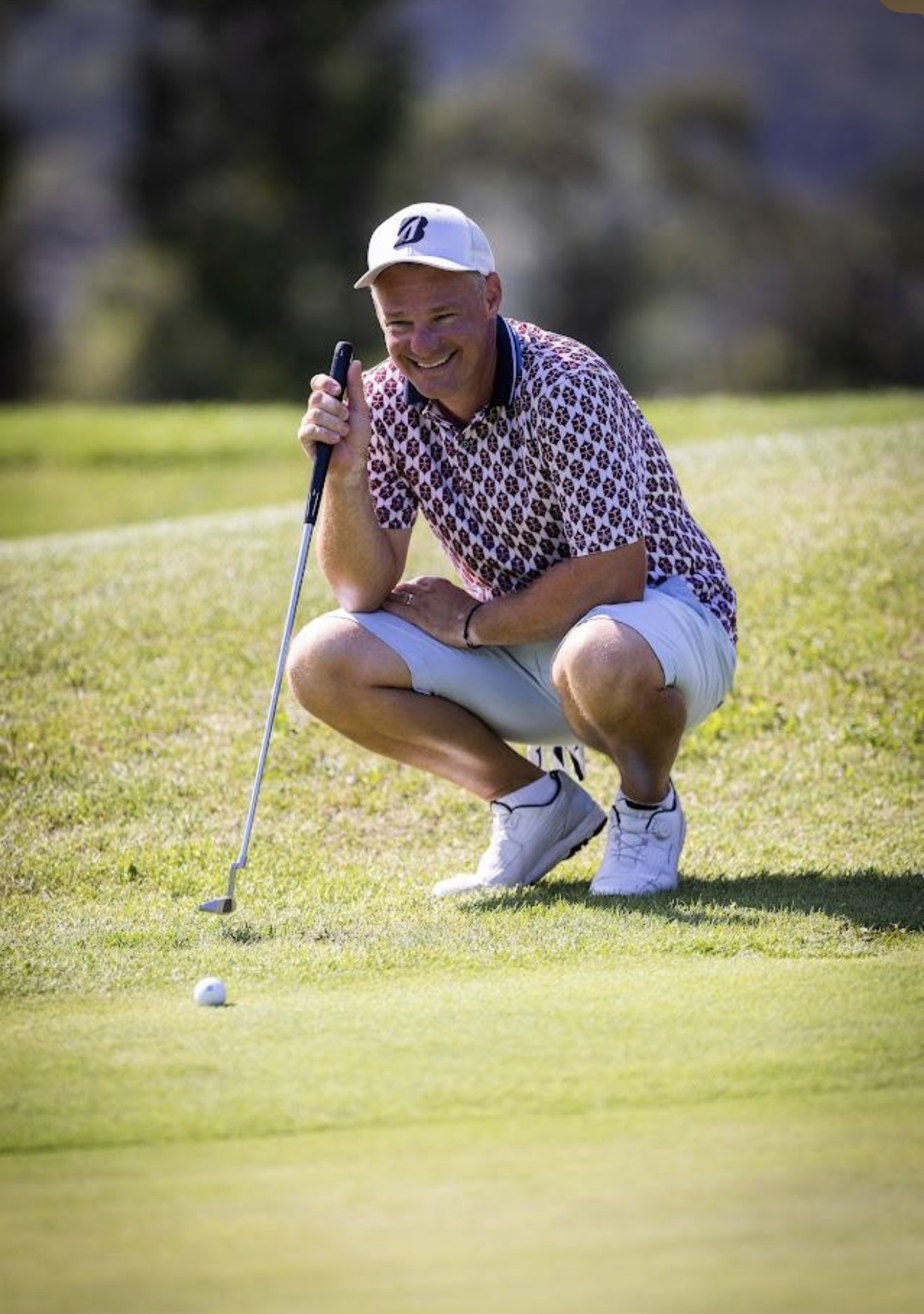 Zbyněk Kemr z Golfshop4you na golfovém hřišti